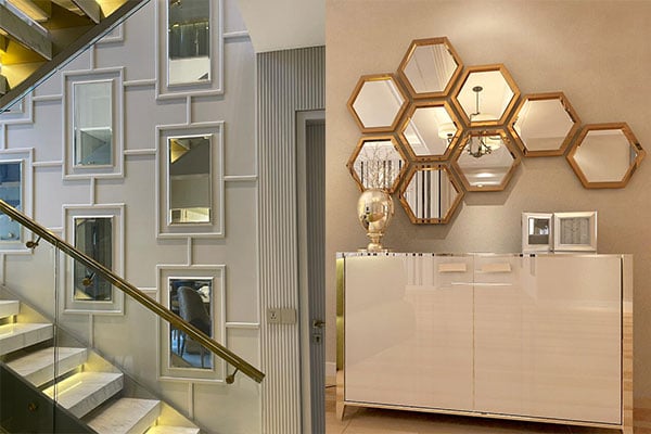 Designer Mirror Ideas for Living Rooms: Reflecting Elegance